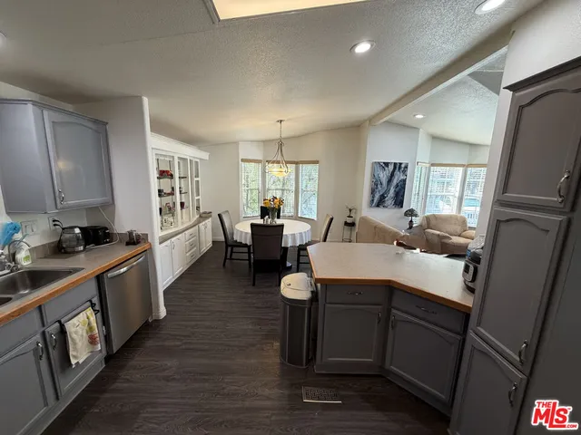 a large white room with a large window