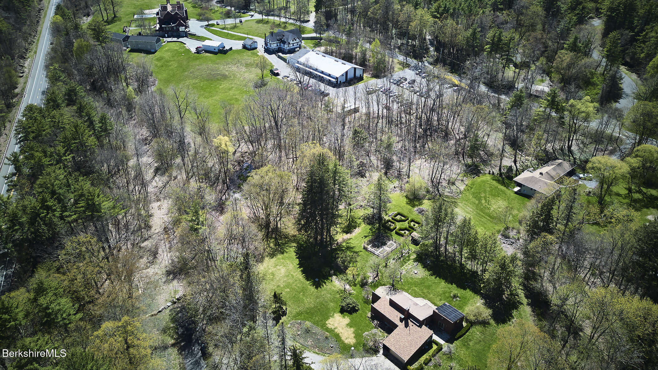 349 Old Stockbridge Road Lenox, MA 01240 - Photo 51 of 54 Aerial Overview from 40 Frothingham