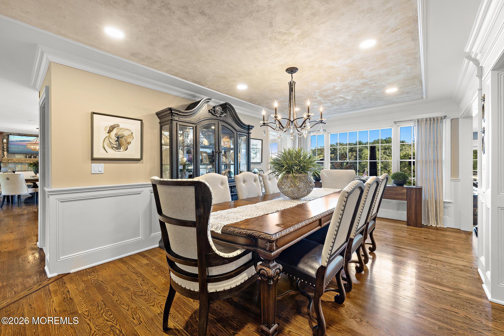 57 Beaver Dam Road Colts Neck, NJ 07722 - Photo 20 of 79 a view of a dining room with furniture and wooden floor
