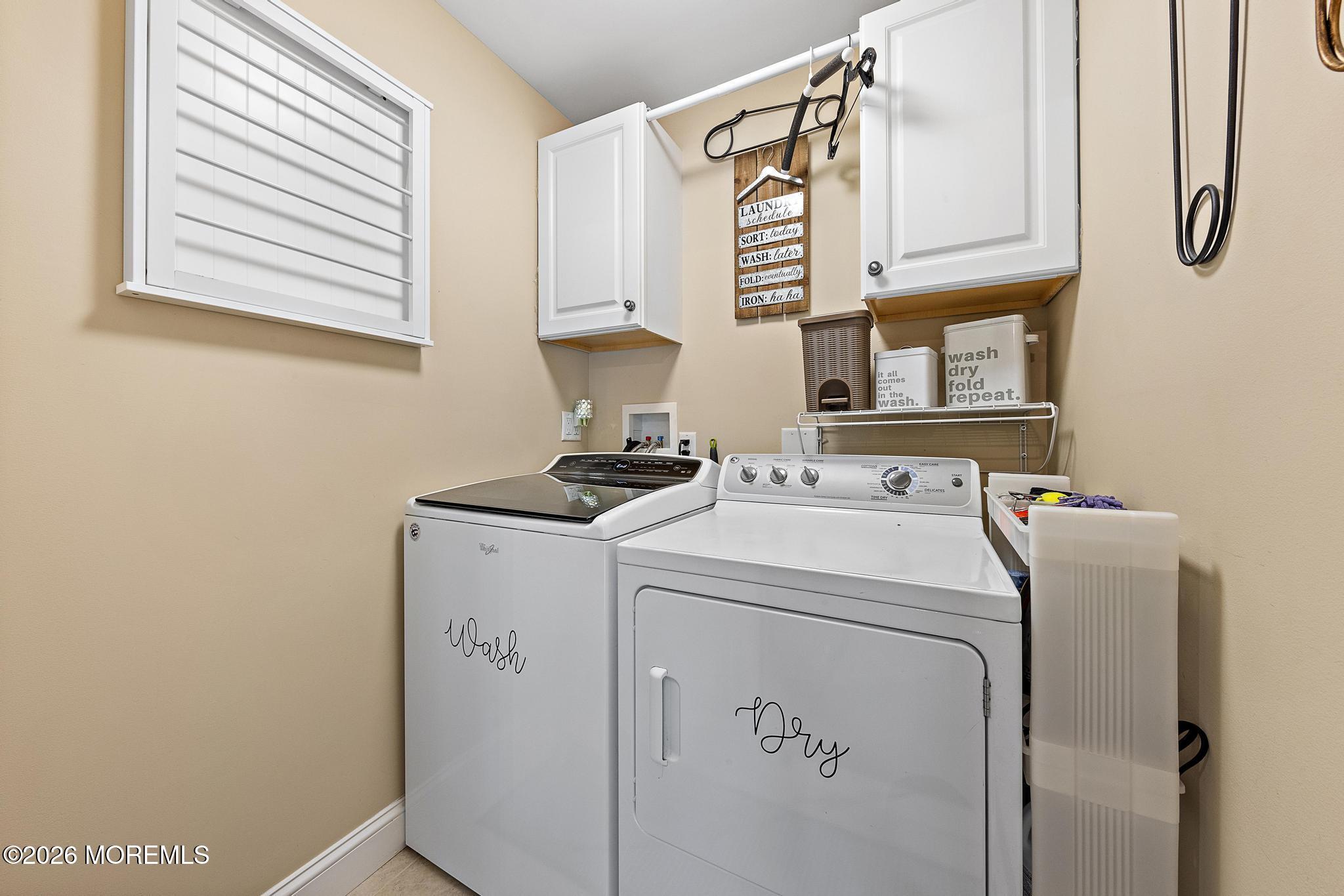 57 Beaver Dam Road Colts Neck, NJ 07722 - Photo 38 of 79 a utility room with dryer and washer