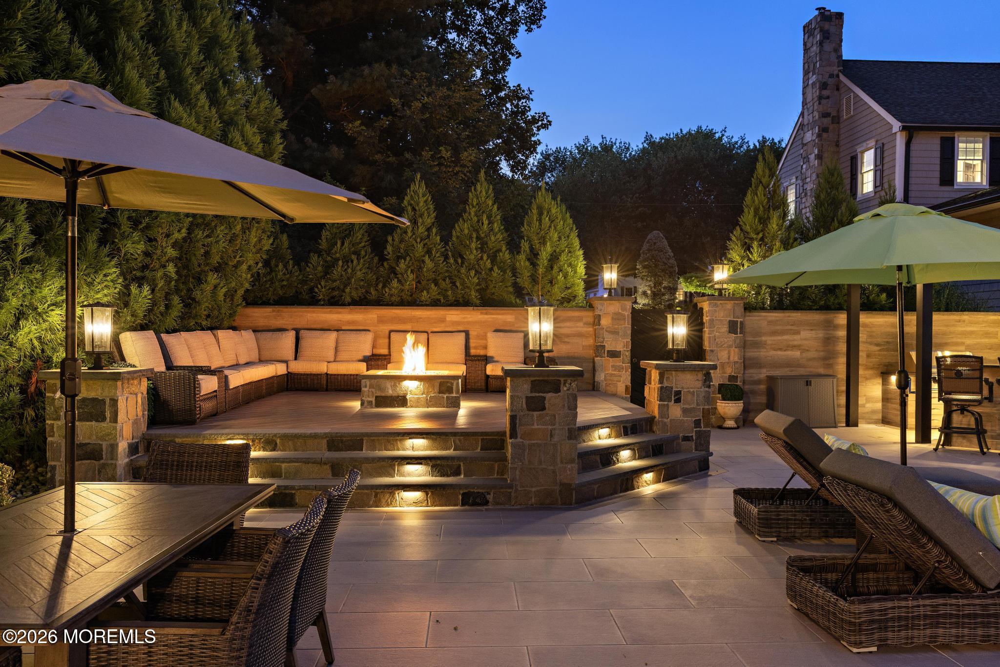 57 Beaver Dam Road Colts Neck, NJ 07722 - Photo 55 of 79 a view of outdoor space with seating