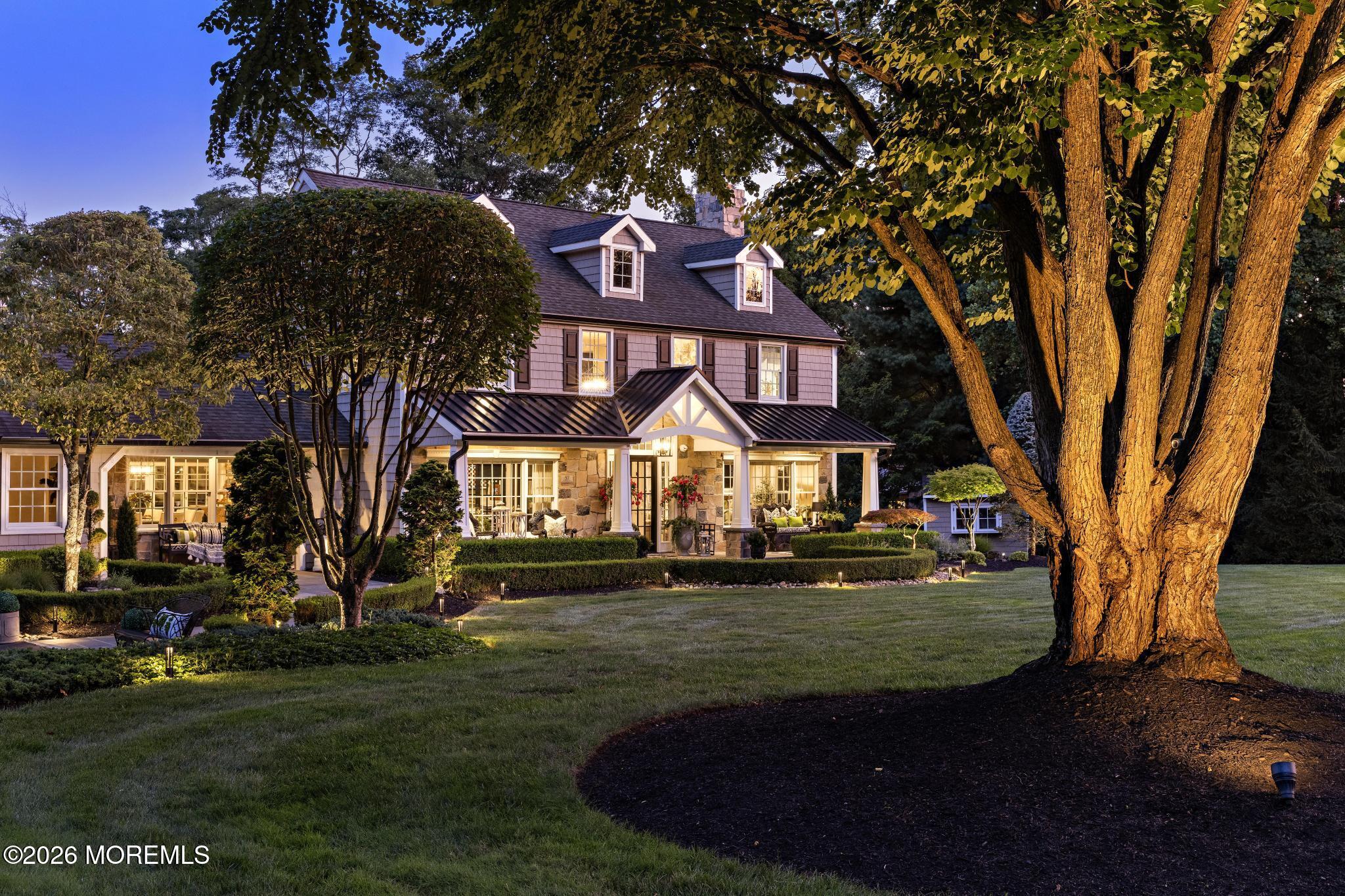 57 Beaver Dam Road Colts Neck, NJ 07722 - Photo 72 of 79 a front view of a house with a yard