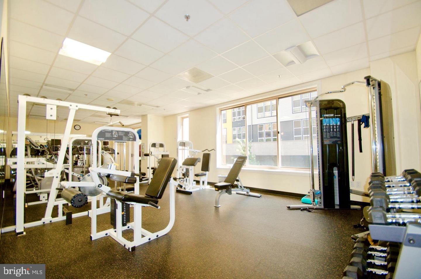 2726 Gallows Road, Unit 917 Vienna, VA 22180 - Photo 21 of 25 a view of a room with gym equipment