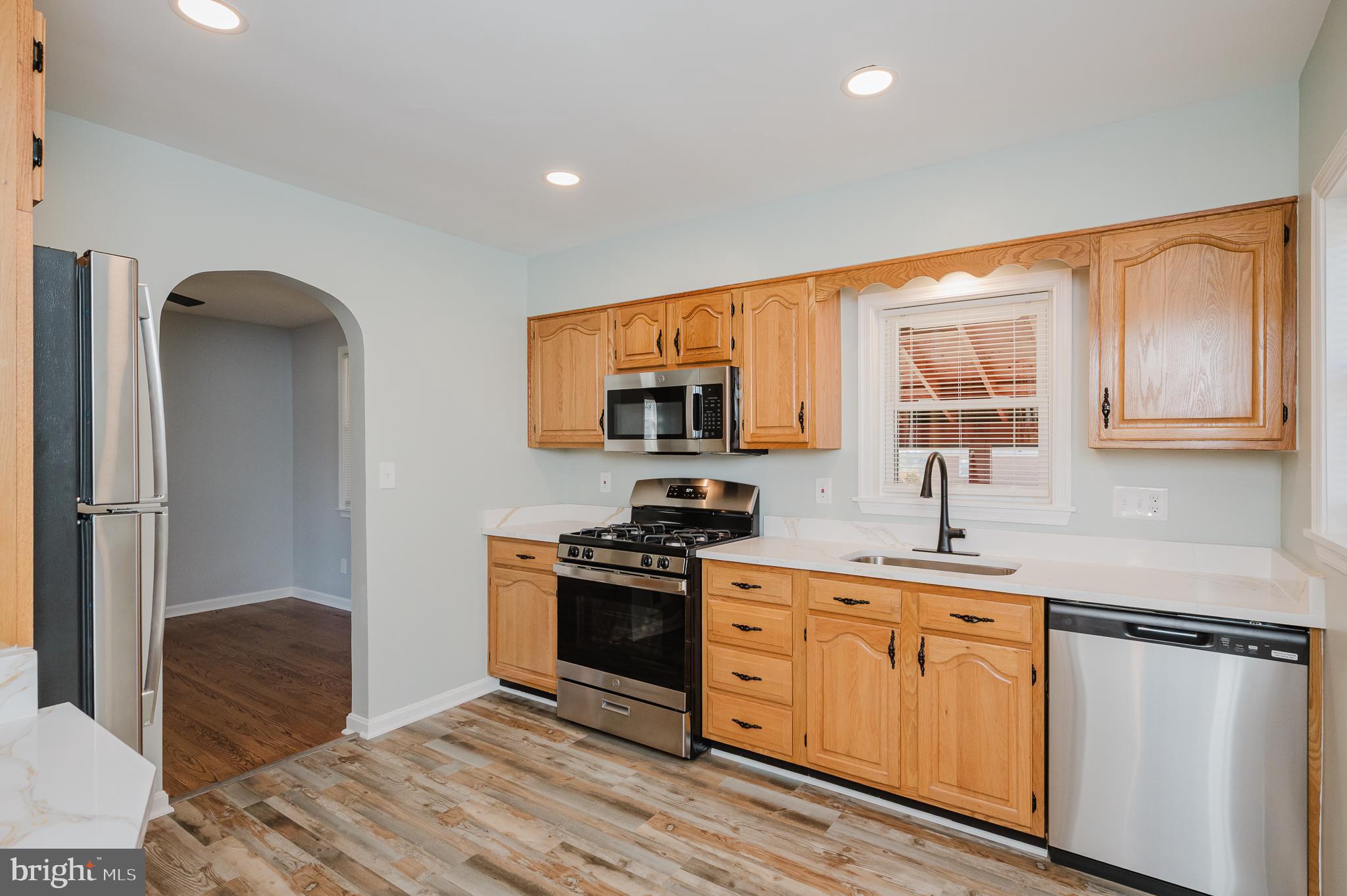8029 Neighbors Avenue Rosedale, MD 21237 - Photo 20 of 42 KITCHEN WITH RECESSED LIGHTING