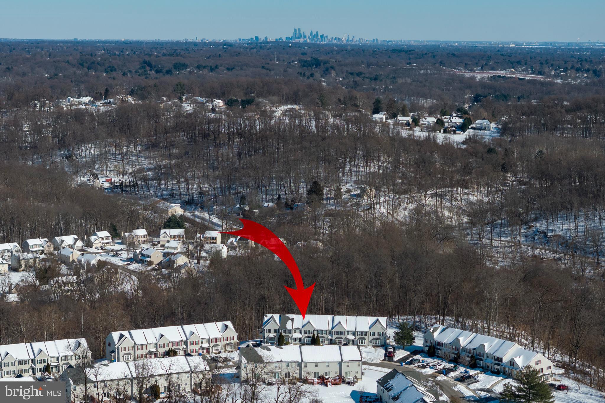 222 Springvalley Way Aston, PA 19014 - Photo 35 of 45 a view of outdoor space and city view