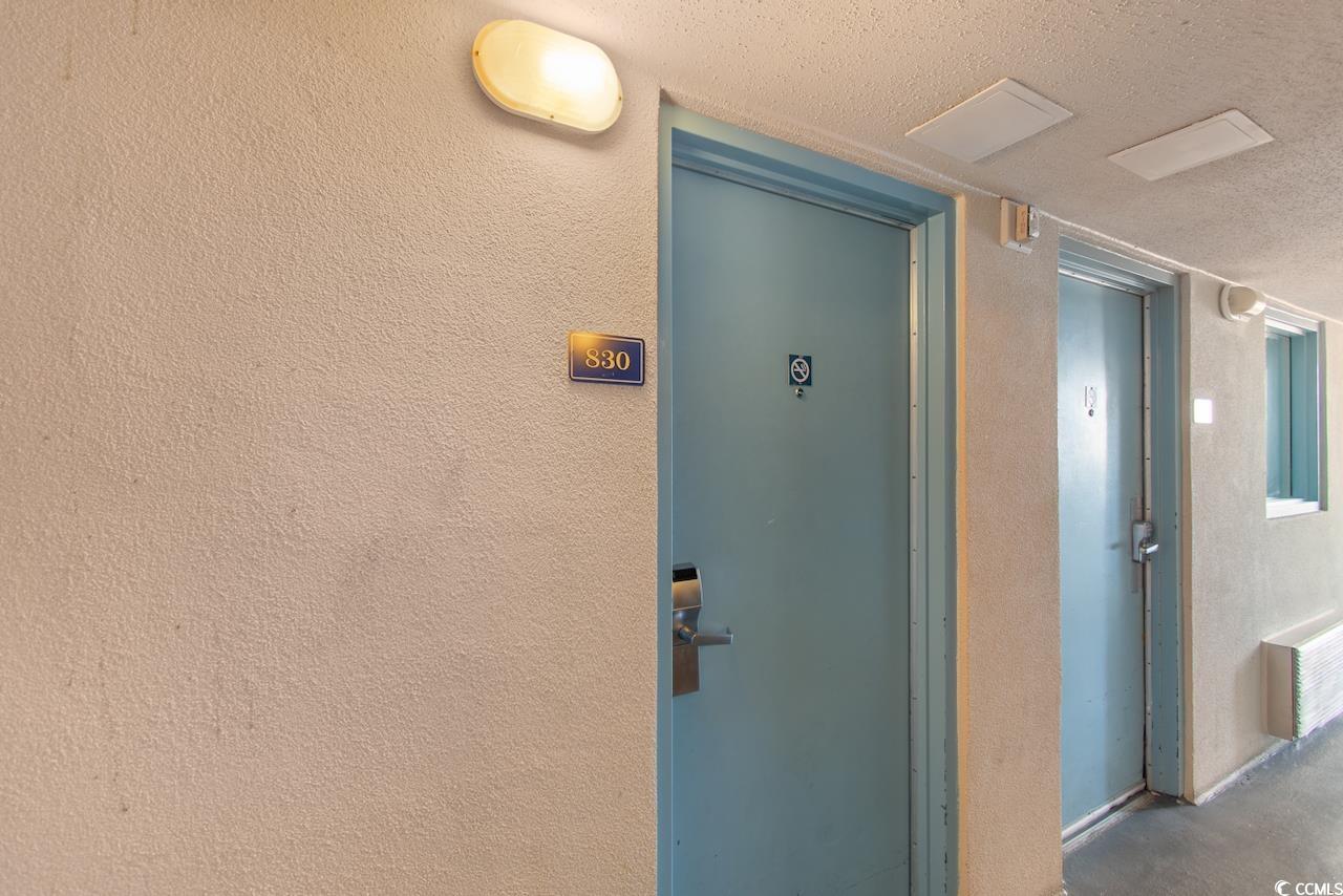 2300 North Ocean Boulevard, Unit 830 Myrtle Beach, SC 29577 - Photo 24 of 33 Doorway to property