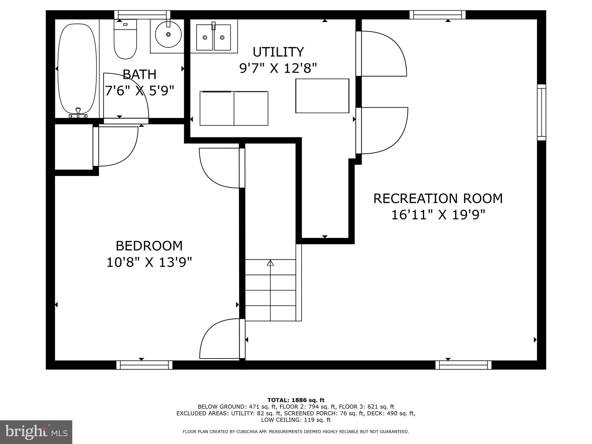 810 Grand View Drive Alexandria, VA 22305 - Photo 49 of 55 a picture of a bench in a white refrigerator
