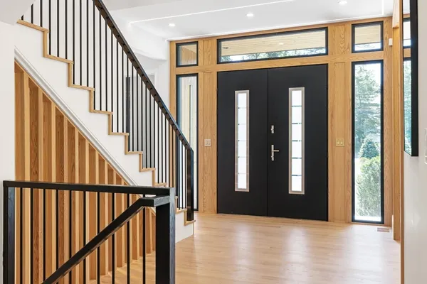a view of an entryway