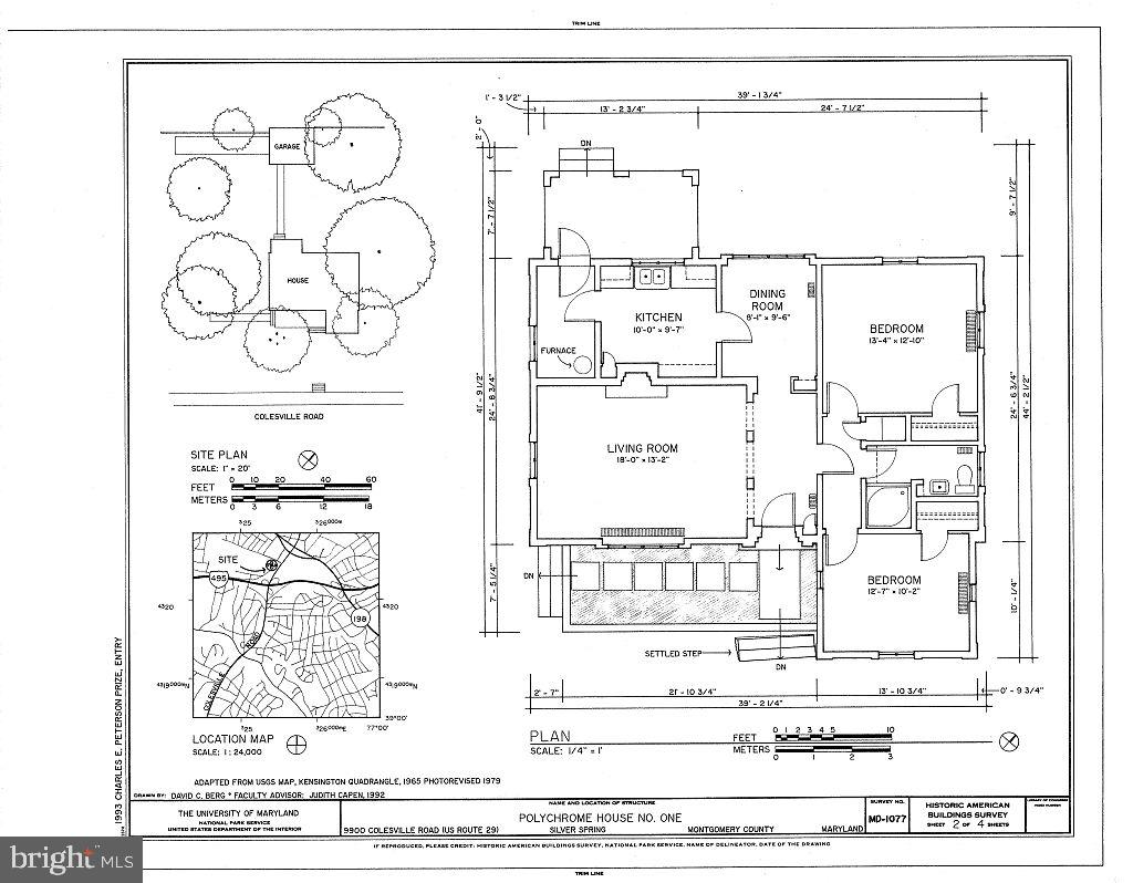 9900 Colesville Road Silver Spring, MD 20901 - Photo 23 of 23 Original Floor Plan