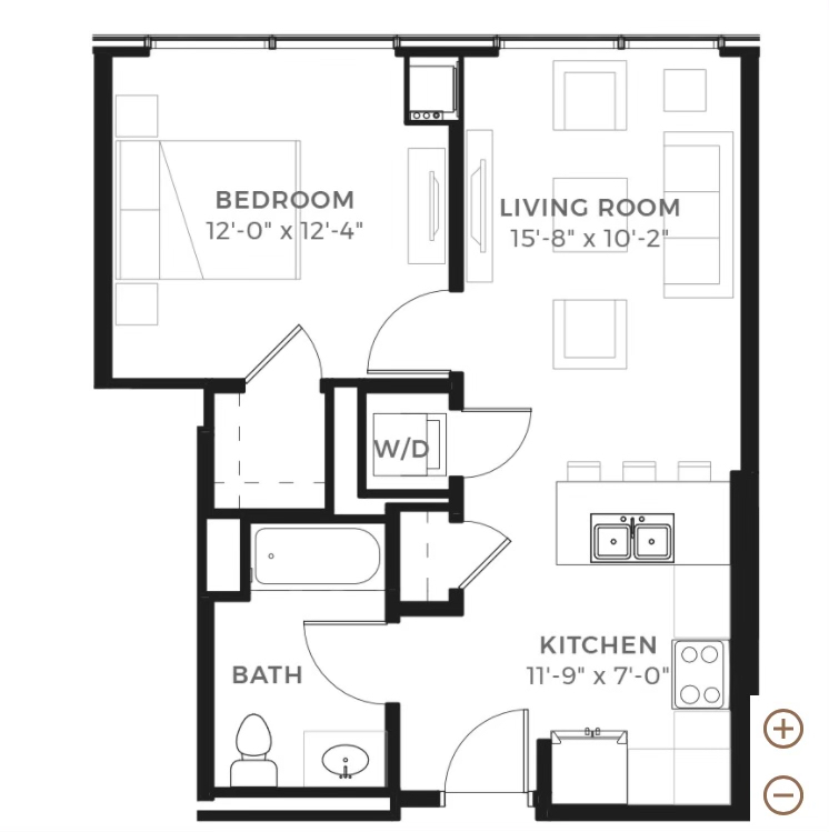 765 West Adams Street, Unit 2303 Chicago, IL 60661 - Photo 7 of 22