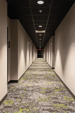 a view of empty room
