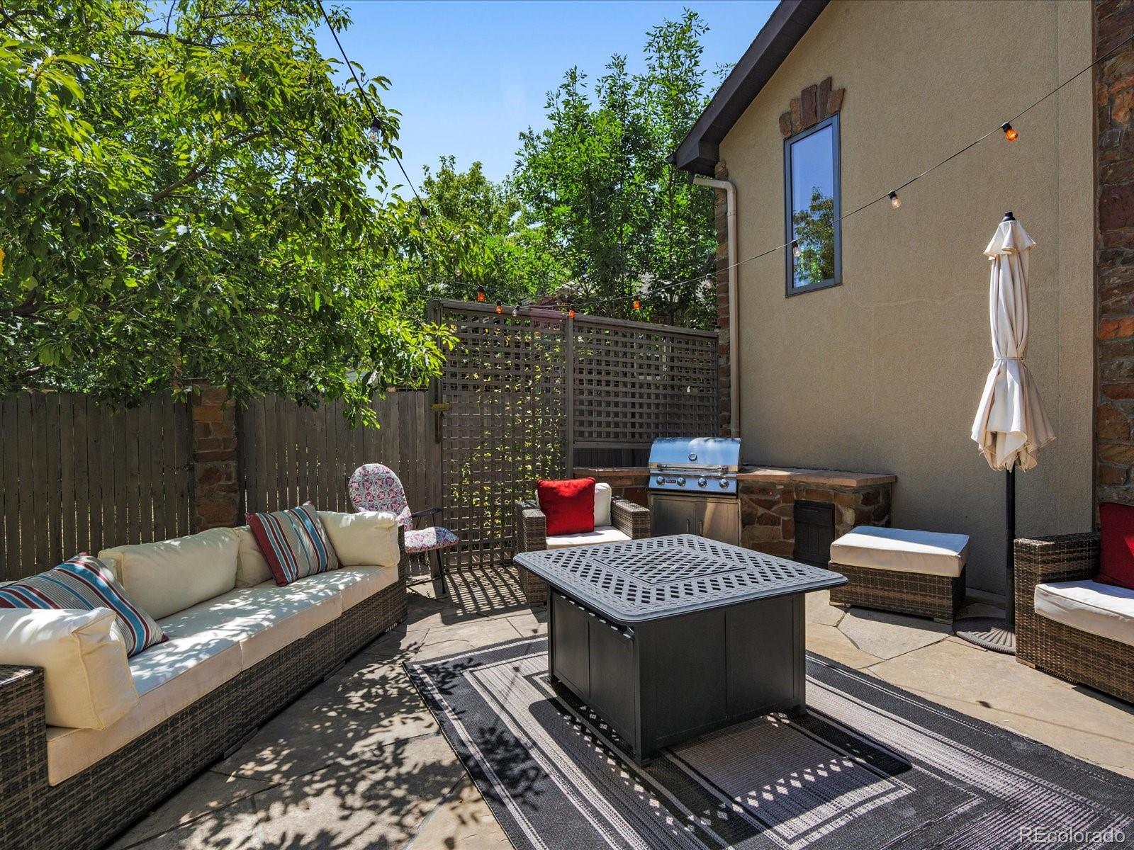 718 North Locust Street Denver, CO 80220 - Photo 39 of 46 a outdoor living space with furniture