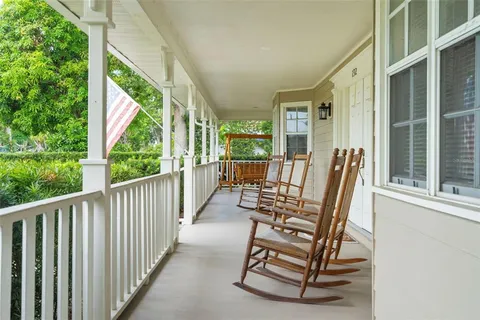 a view of a two chair in the balcony