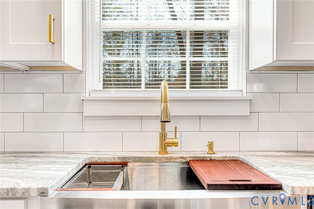 5301 Pine Fork Road Quinton, VA 23141 - Photo 23 of 41 a view of a kitchen that has a sink and a window