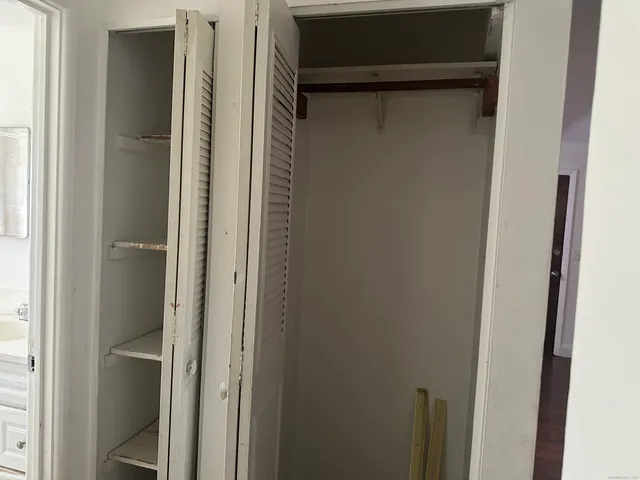 a view of closet