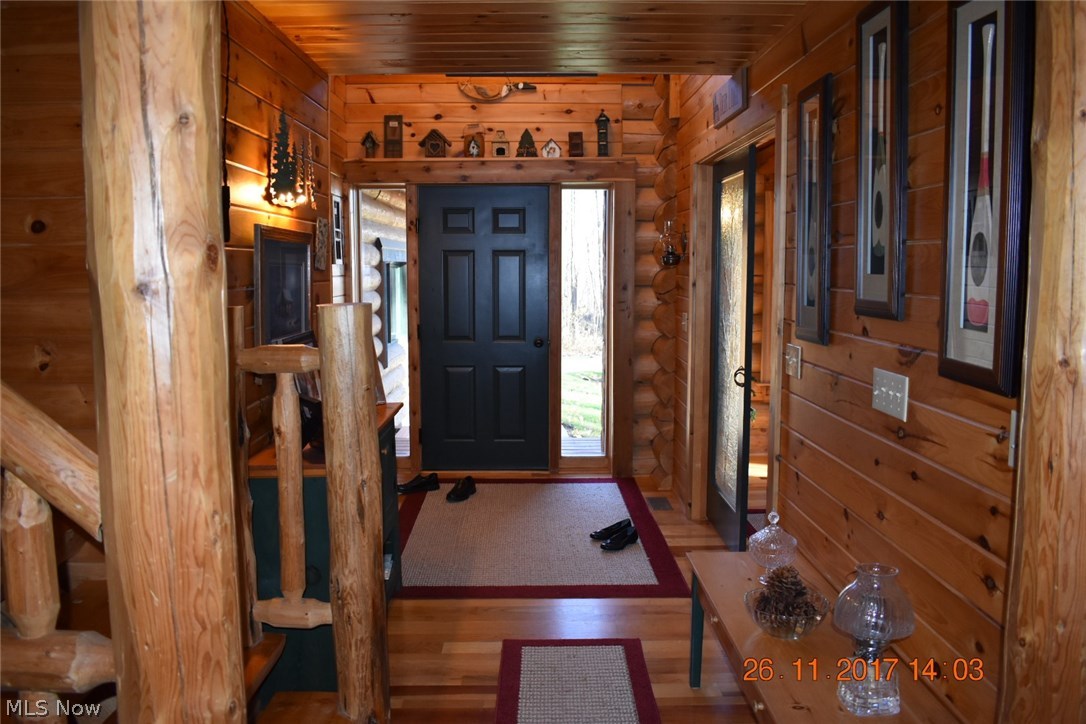 9736 Liberty Road Twinsburg, OH 44087 - Photo 9 of 31 Front door enterance. 3/4" wood plank flooring on 1st floor