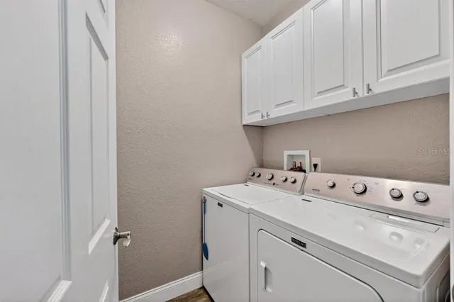 a view of balcony with furniture