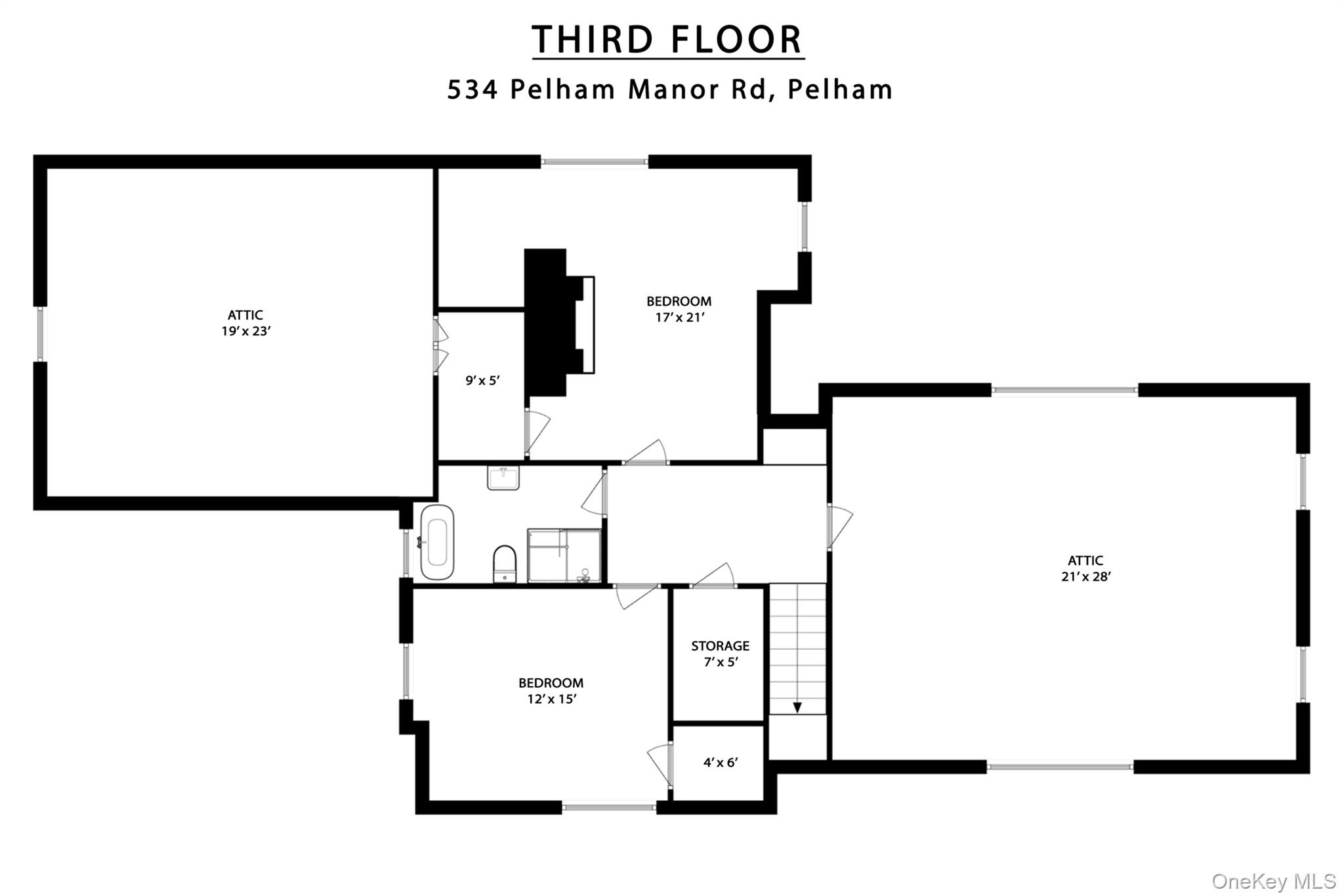 534 Pelham Manor Road Pelham, NY 10803 - Photo 43 of 44 Third floor