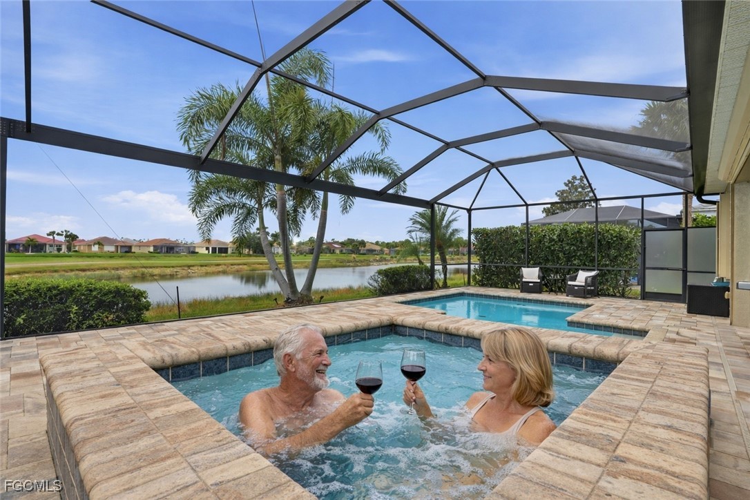 20604 Chestnut Ridge Drive North Fort Myers, FL 33917 - Photo 35 of 49 a view of swimming pool with a patio
