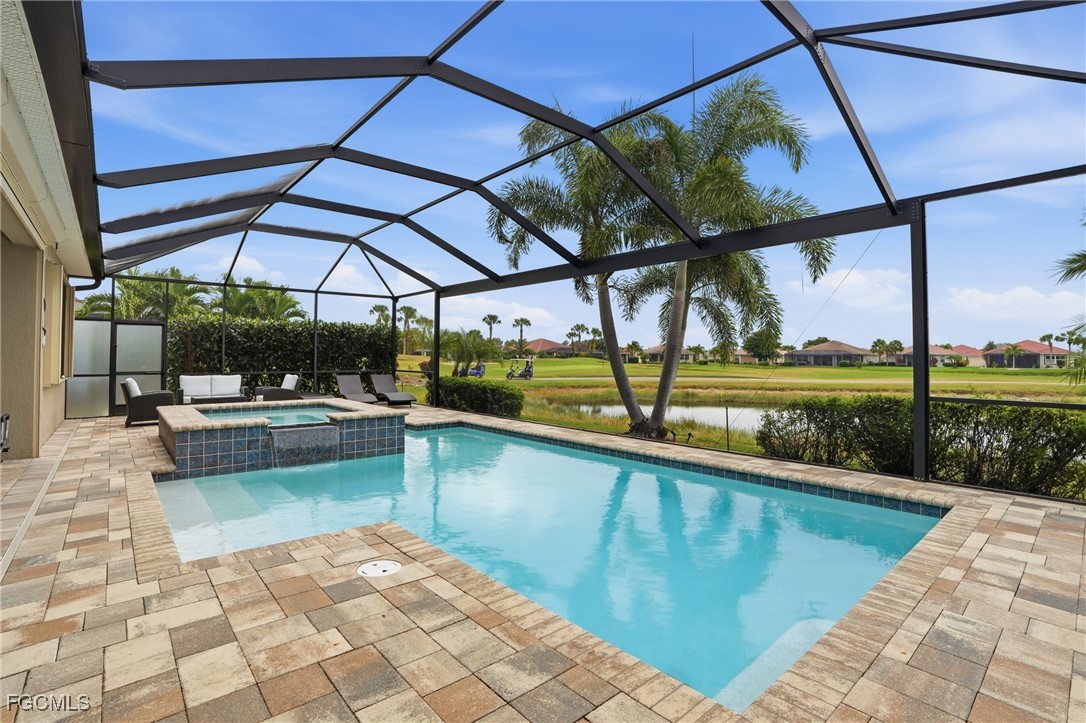 20604 Chestnut Ridge Drive North Fort Myers, FL 33917 - Photo 39 of 49 a view of swimming pool with a patio