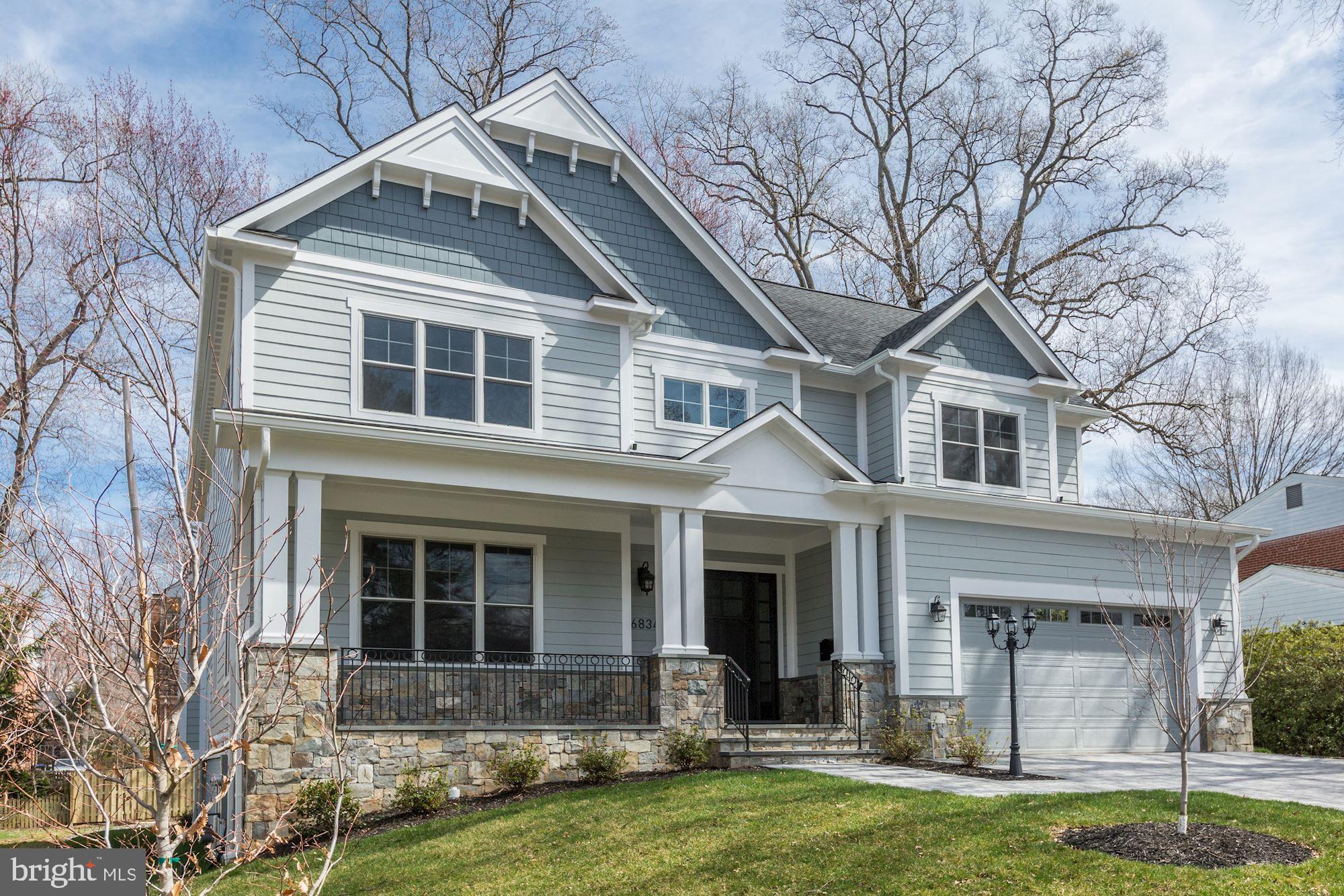6834 Churchill Road McLean, VA 22101 - Photo 1 of 110 Newly Constructed Custom Craftsman-style Home