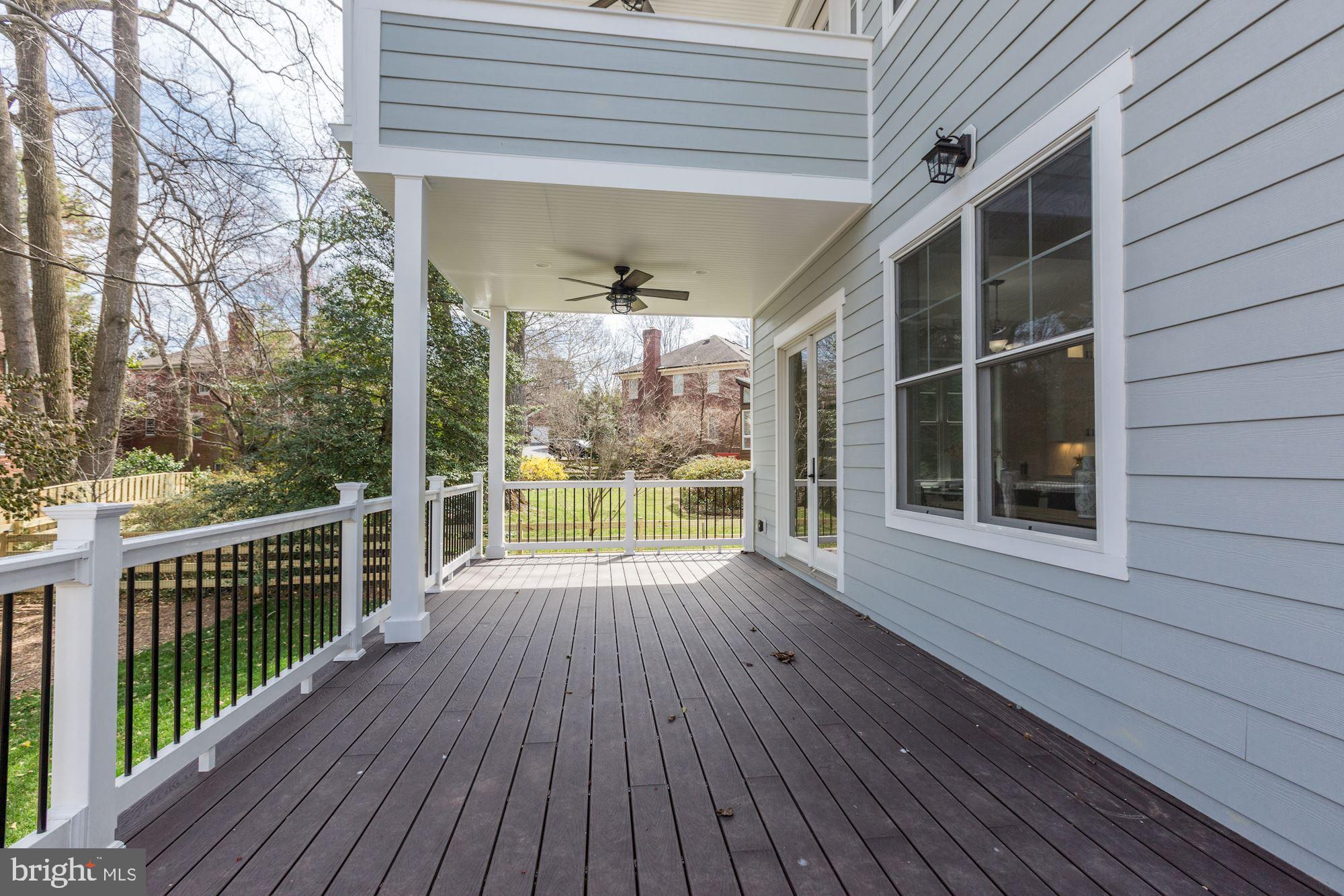 6834 Churchill Road McLean, VA 22101 - Photo 49 of 110 Deck Stretches across the Home