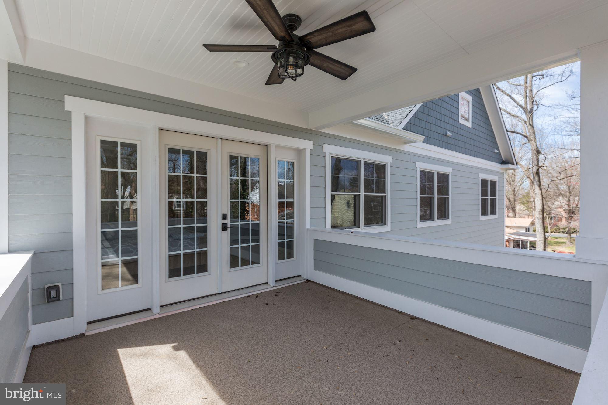 6834 Churchill Road McLean, VA 22101 - Photo 60 of 110 Private Deck off Master Bedroom