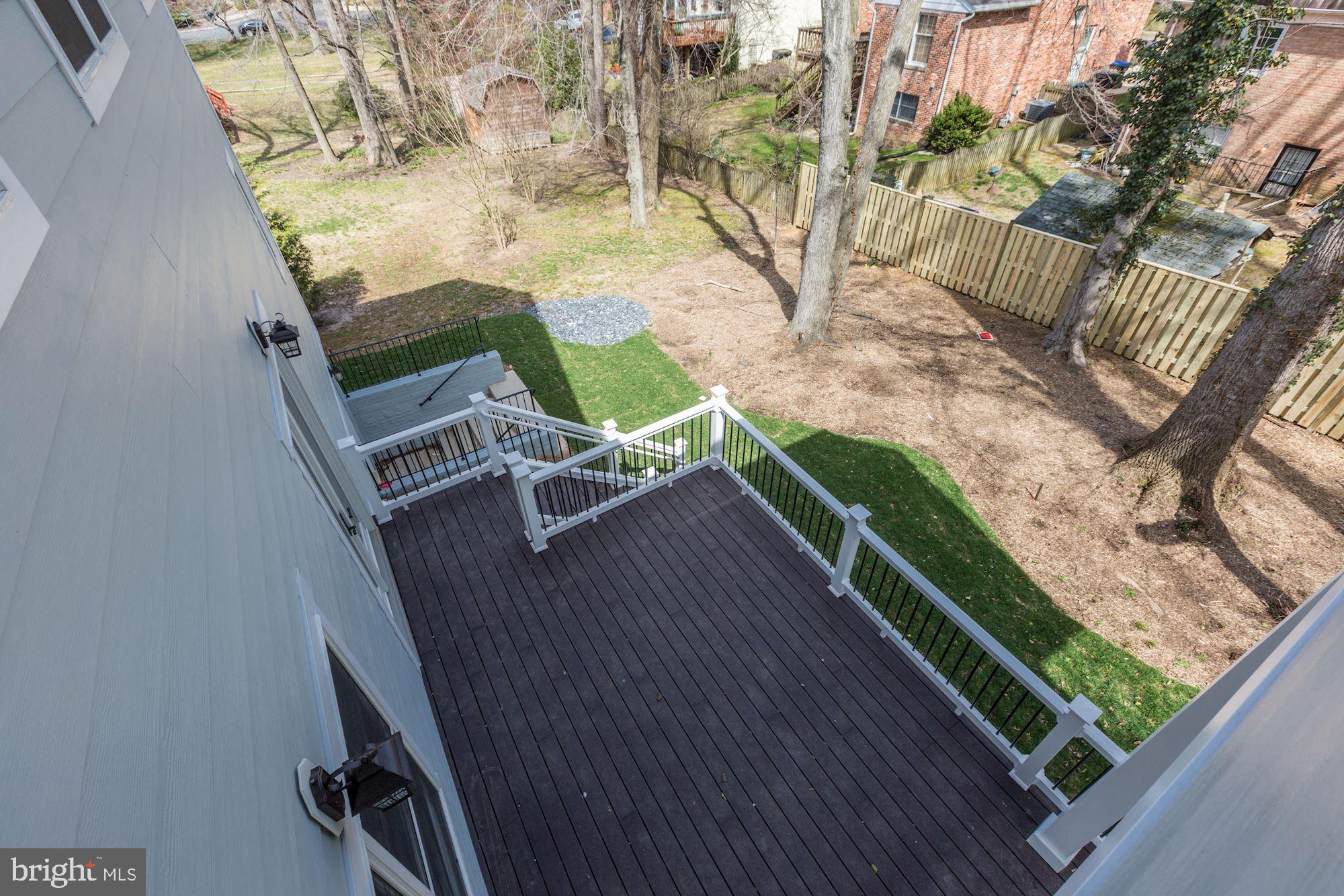 6834 Churchill Road McLean, VA 22101 - Photo 62 of 110 View from Master Bedroom Deck