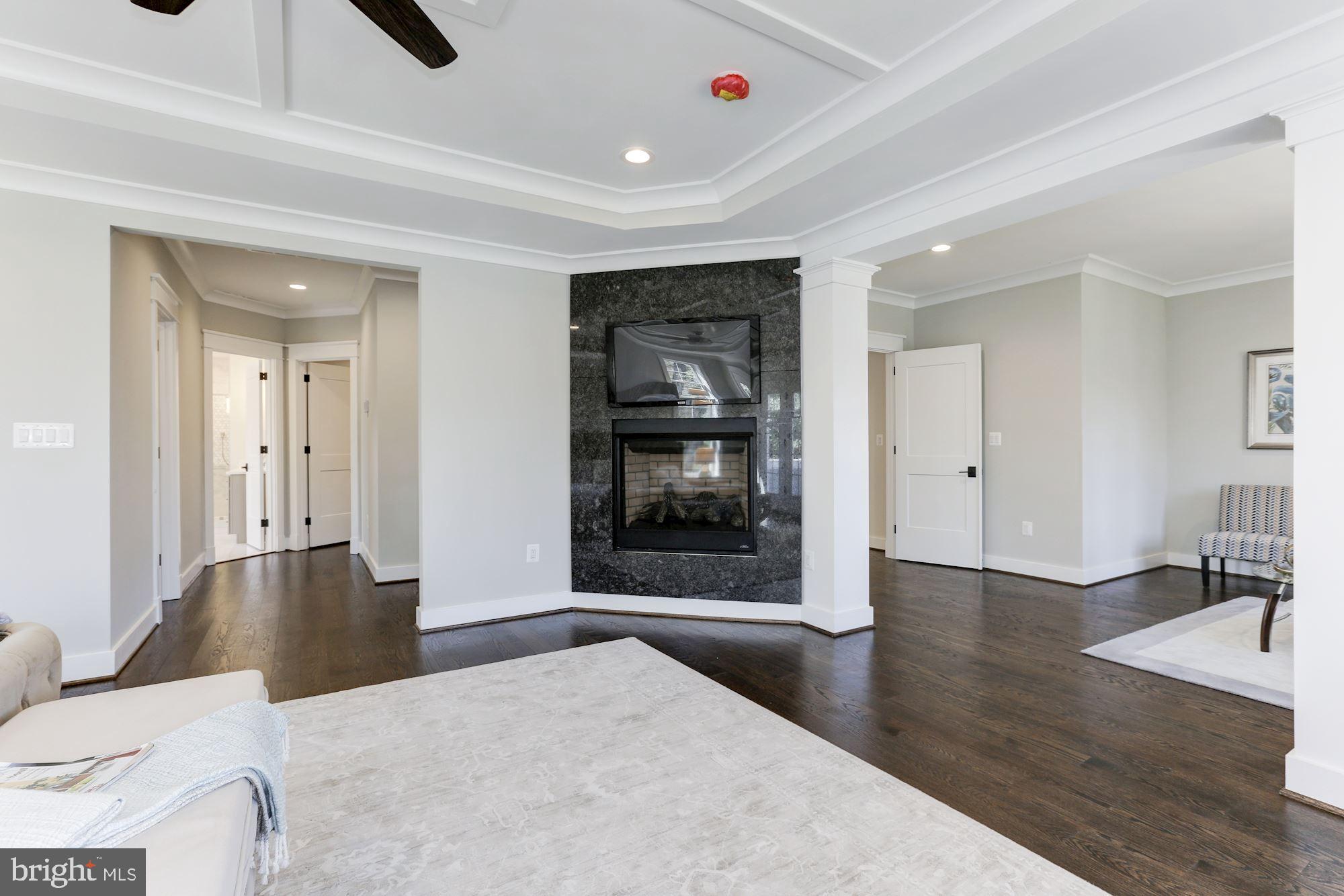 6834 Churchill Road McLean, VA 22101 - Photo 63 of 110 Master Bedroom Suite Gas Fireplace