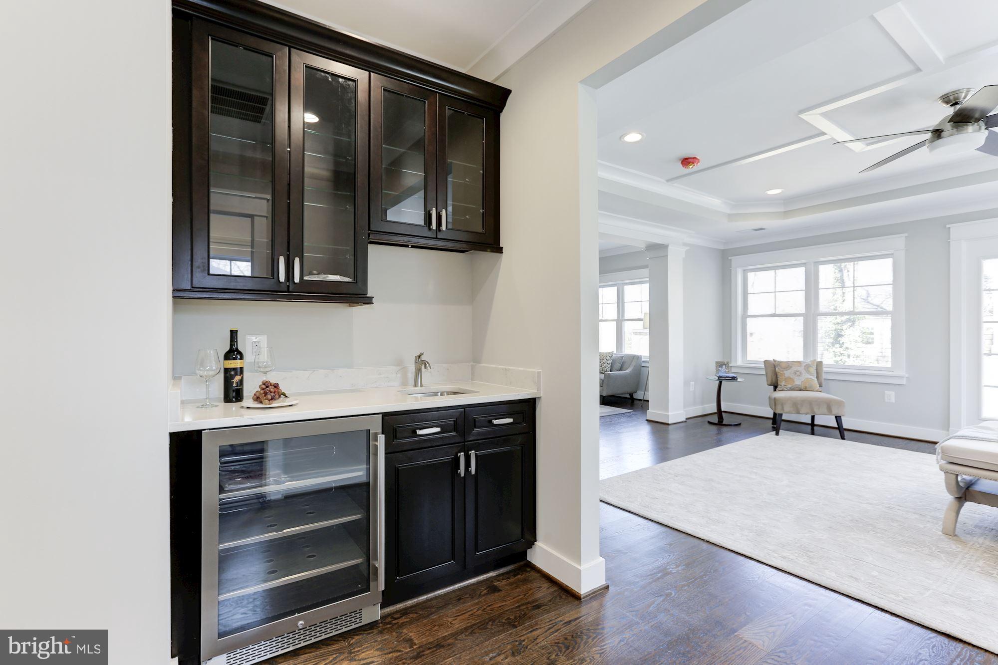 6834 Churchill Road McLean, VA 22101 - Photo 65 of 110 Master Suite Wet Bar / Morning Kitchen