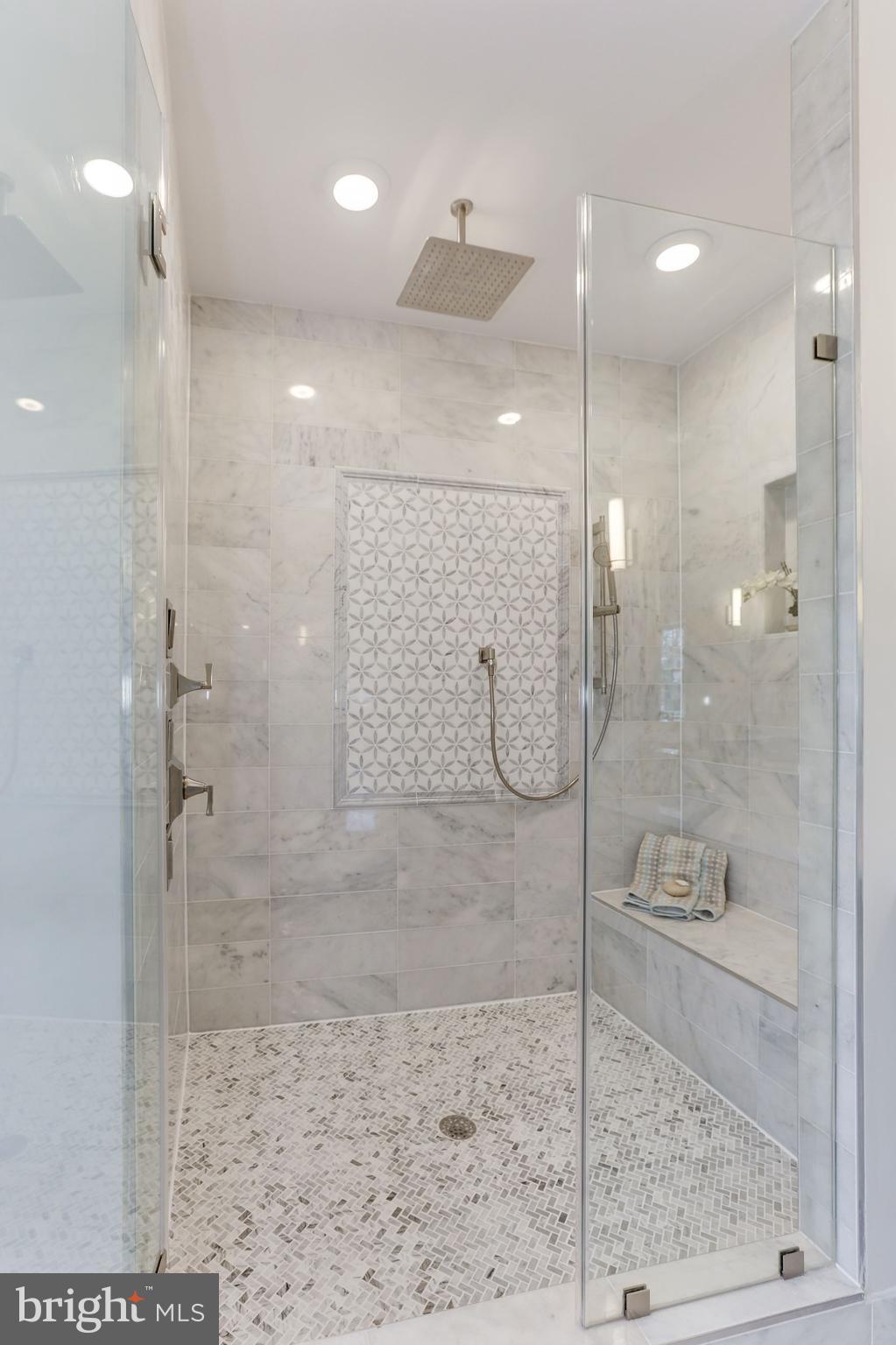 6834 Churchill Road McLean, VA 22101 - Photo 70 of 110 Master Bath Separate Shower - Rain and Hand Shower