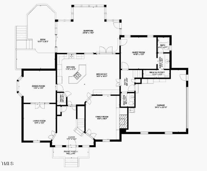 708 Presnell Court Raleigh, NC 27615 - Photo 44 of 46 1st Floor