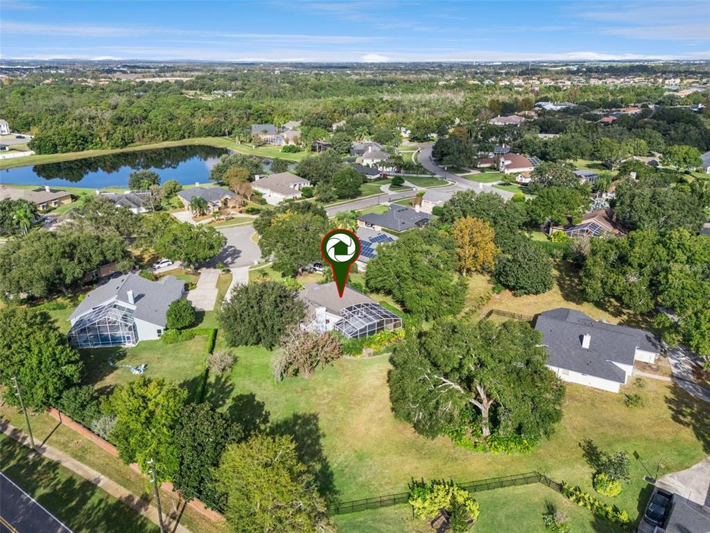 2125 Kane Park Way Windermere, FL 34786 - Photo 49 of 63 an aerial view of residential house with outdoor space and swimming pool