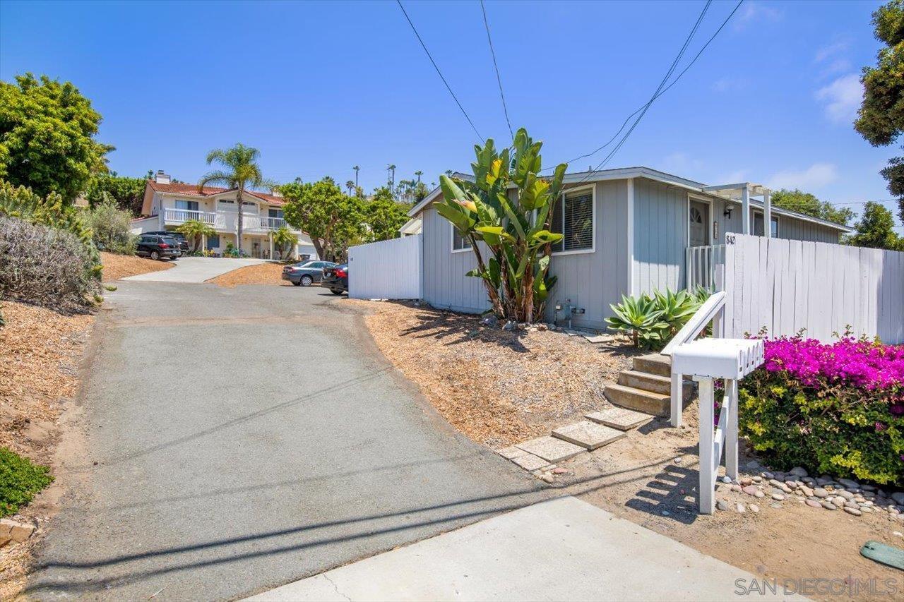 838 Valley Avenue Solana Beach, CA 92075 - Photo 7 of 16 a view of a backyard with potted plants