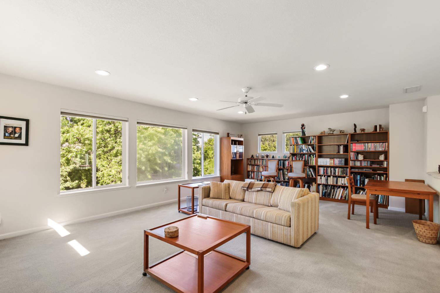 5415 Rogers Street Davis, CA 95618 - Photo 40 of 77 a living room with furniture and a large window