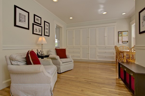 40 Glen Road Winchester, MA 01890 - Photo 17 of 30 a living room with furniture and wooden floor
