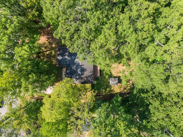 a backyard of a house with a yard