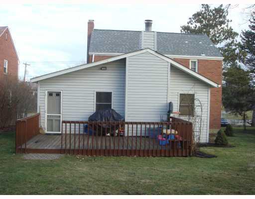 1718 Greentree Road Pittsburgh, PA 15220 - Photo 2 of 12 Patio/Deck. Rear of home showing deck to level yard