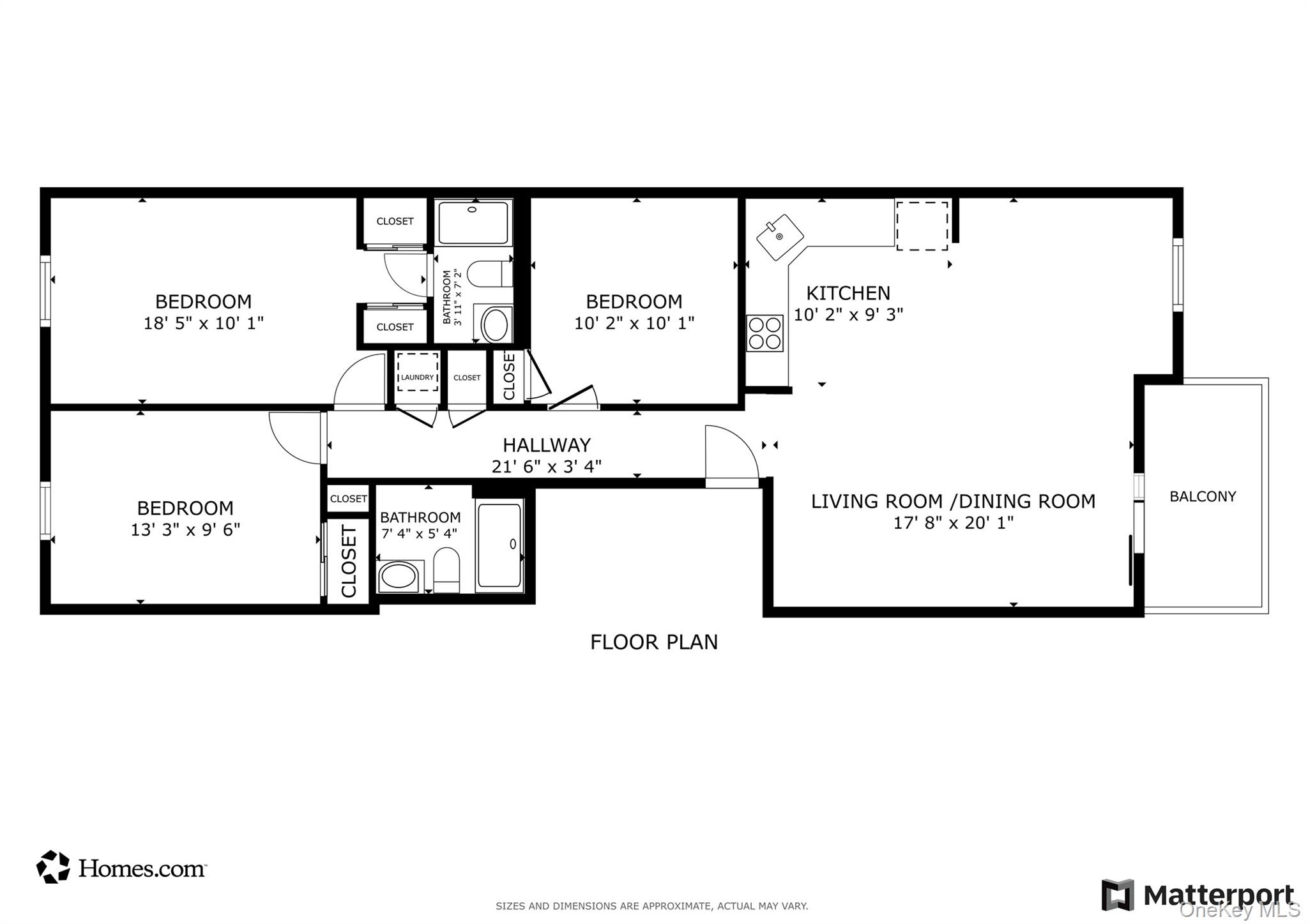 71-28 Sutton Place, Unit 3 Queens, NY 11365 - Photo 23 of 23 View of property floor plan