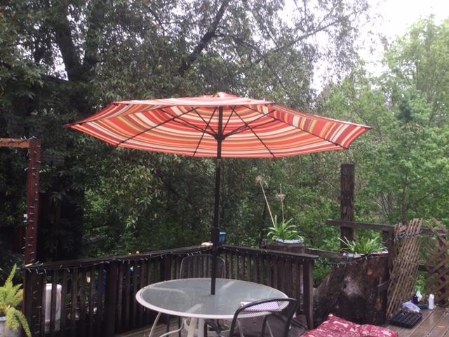 135 Shadowbrook Road Ben Lomond, CA 95005 - Photo 5 of 21 a view of a wooden deck with a backyard