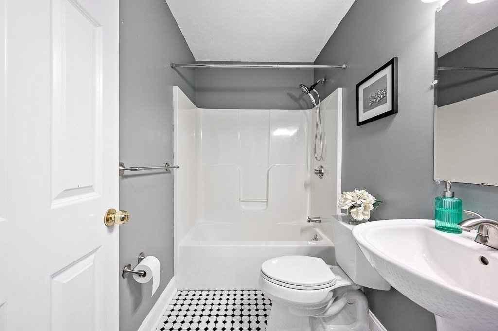 3 Carter Way Worcester, MA 01609 - Photo 27 of 41 a bathroom with a sink toilet and shower