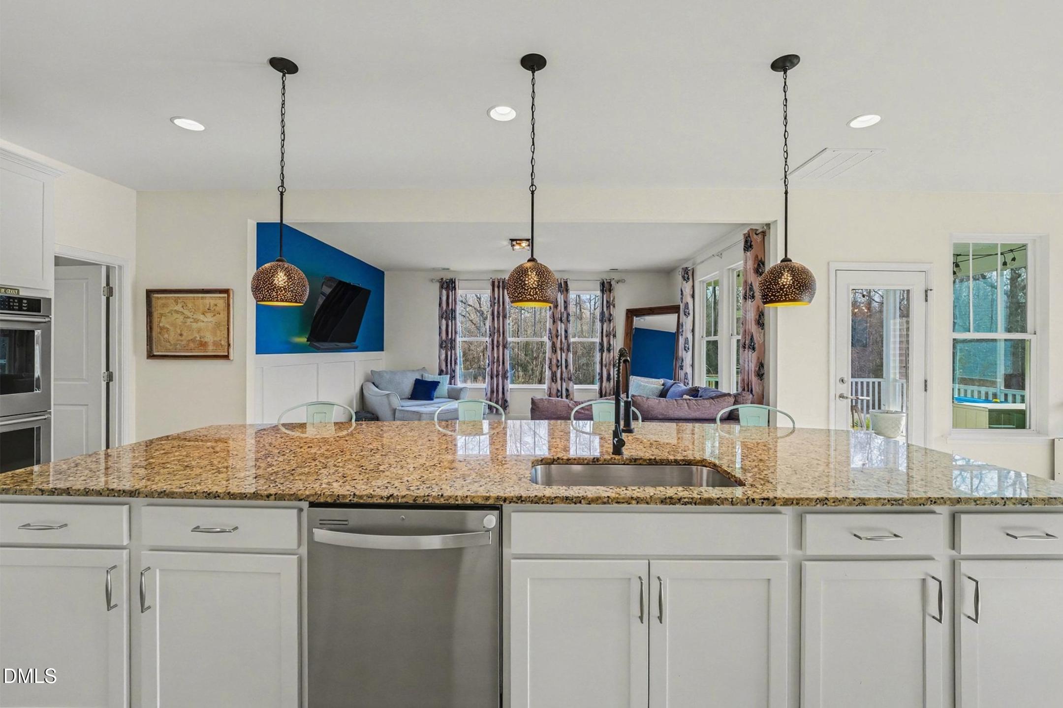 185 Twilight Trail Willow Spring, NC 27592 - Photo 17 of 42 a kitchen with sink and window