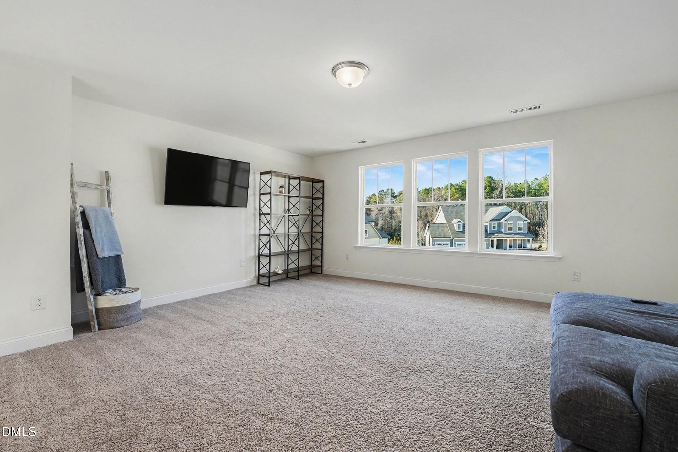 185 Twilight Trail Willow Spring, NC 27592 - Photo 24 of 42 a view of livingroom with furniture and a flat screen tv
