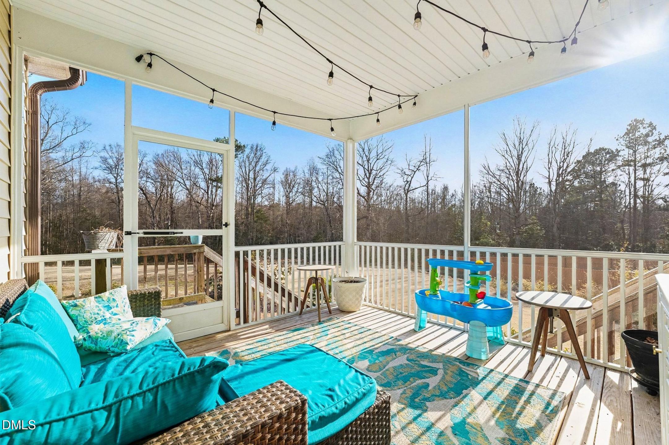 185 Twilight Trail Willow Spring, NC 27592 - Photo 36 of 42 a balcony with furniture