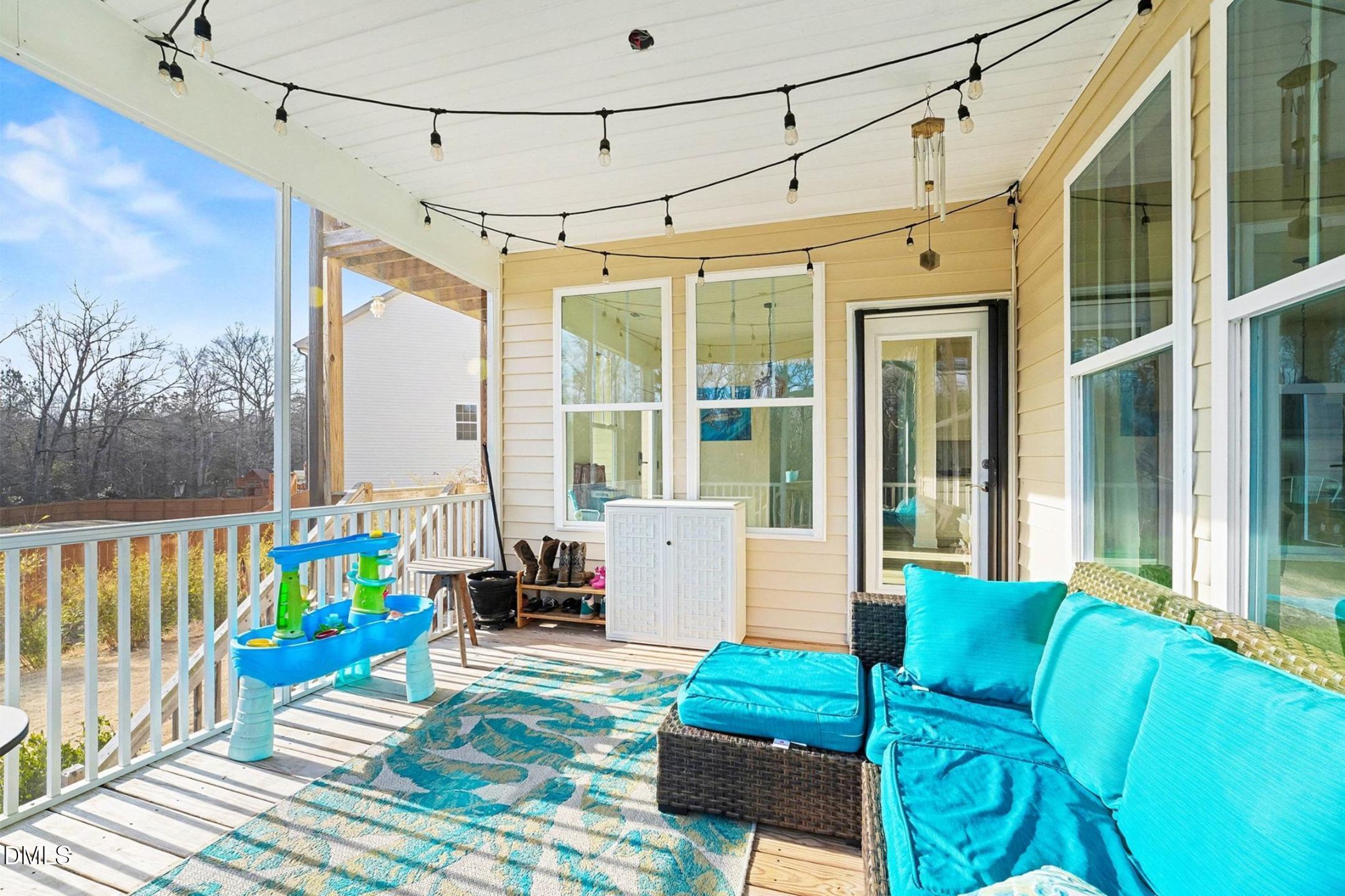185 Twilight Trail Willow Spring, NC 27592 - Photo 37 of 42 a view of a two chairs in the balcony
