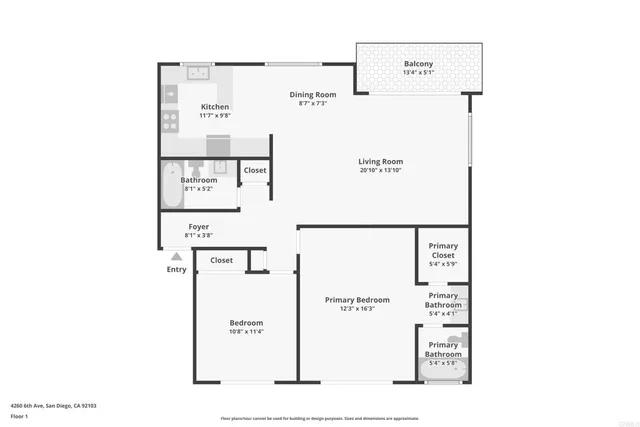 $635,000 | 4260 Sixth Avenue, San Diego, CA 92103