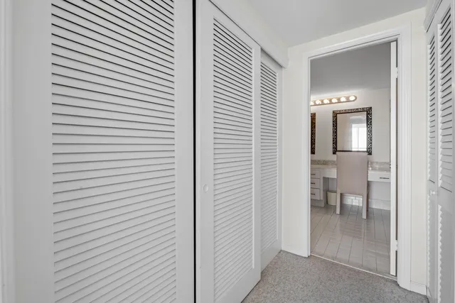 a view of balcony with furniture