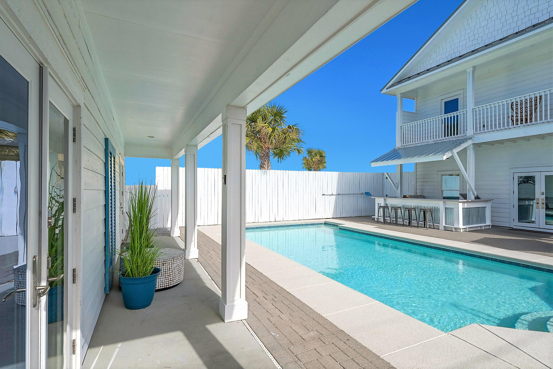 80 Pompano Street Destin, FL 32541 - Photo 5 of 71 a view of swimming pool with outdoor seating