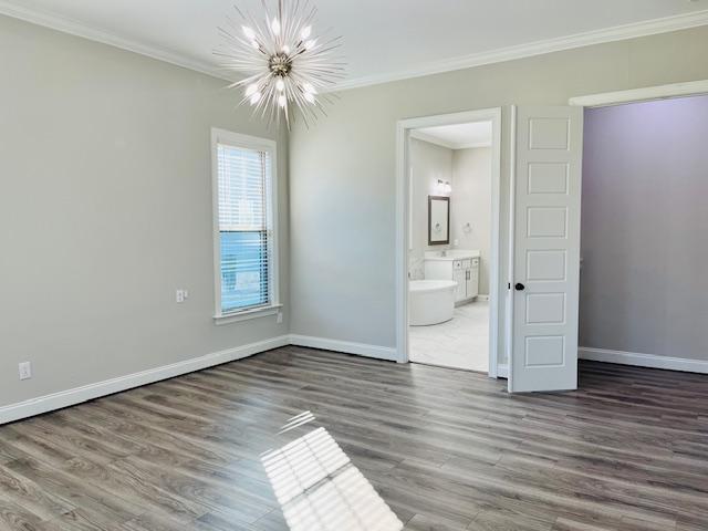 1717 Banks View Drive Raleigh, NC 27603 - Photo 19 of 33 a view of an empty room with wooden floor and a window