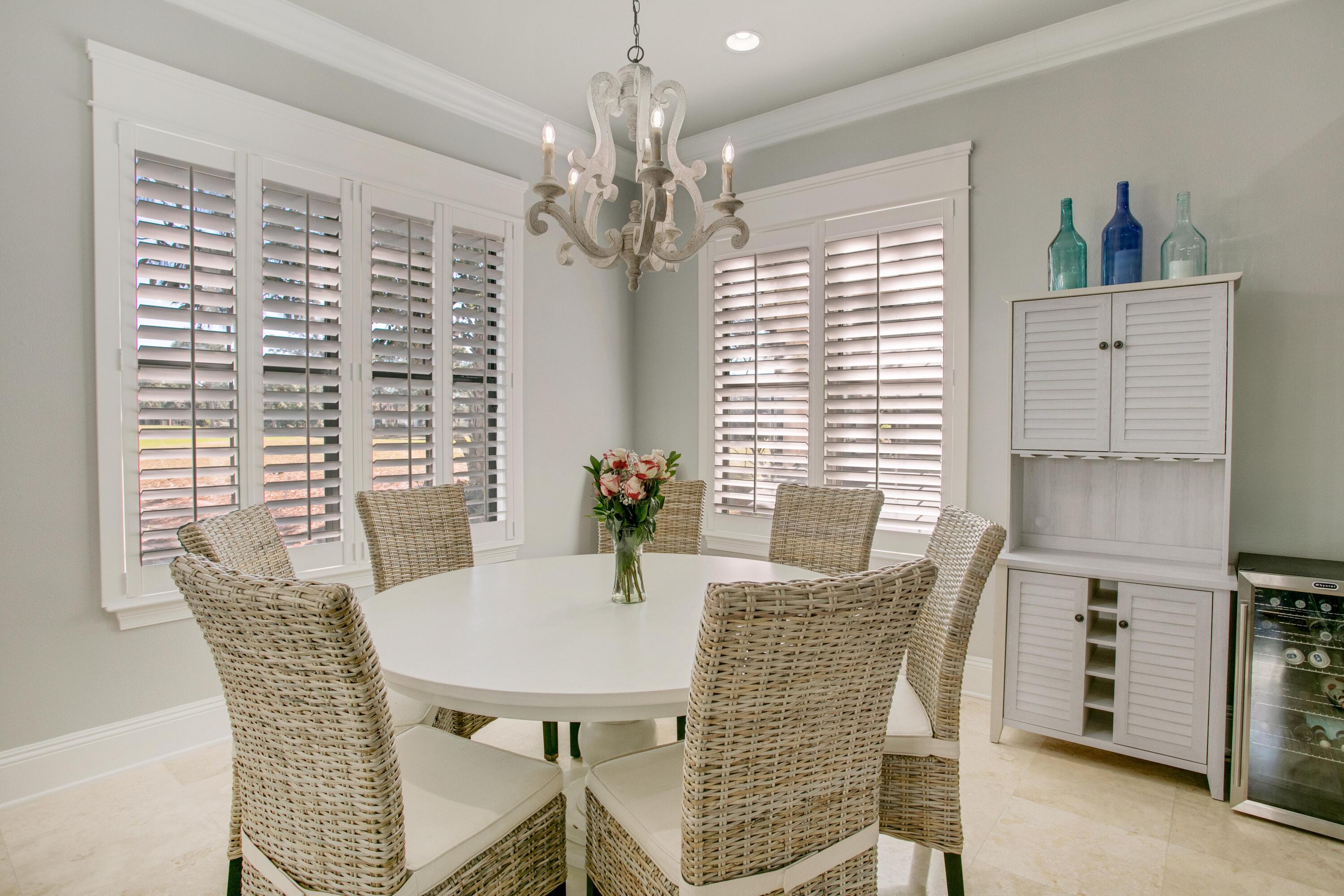 1893 Baytowne Loop Miramar Beach, FL 32550 - Photo 17 of 45 a view of a dining room with furniture and window